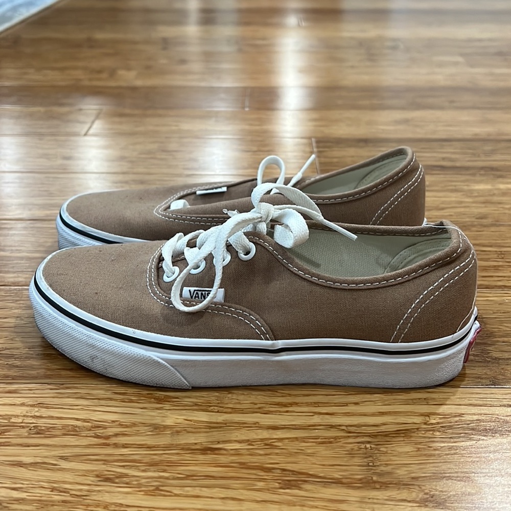 Tan brown Vans